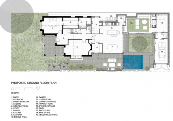 Traditional Floor Plan by Studio 53