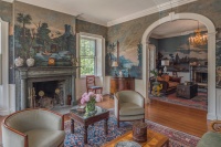 Room of the Day: New Life for Historic Wallpaper Landscapes