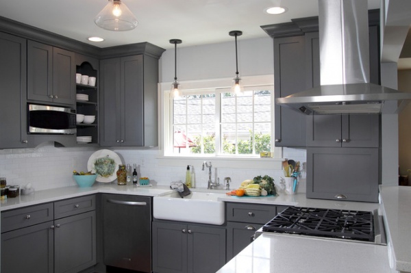 Transitional Kitchen by Dura Supreme Cabinetry