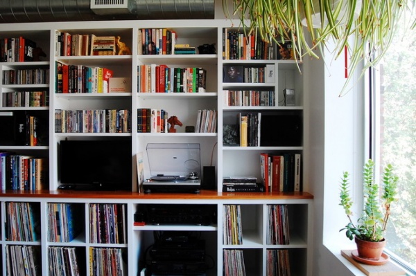 Industrial Living Room by Corynne Pless