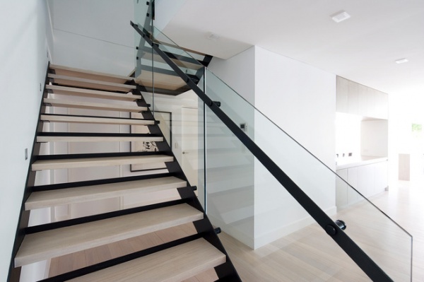 Contemporary Staircase by Denai Kulcsar Interiors