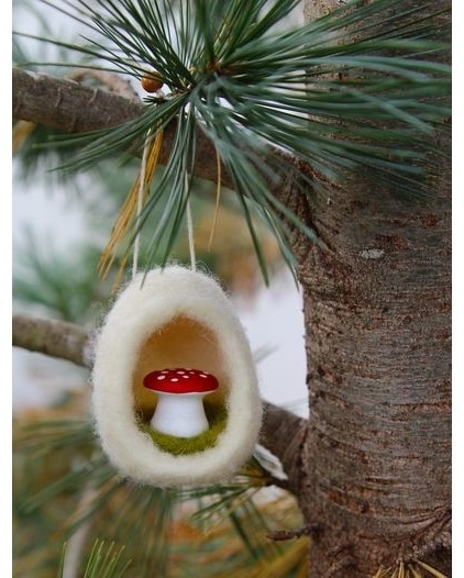 Toadstool Ornament