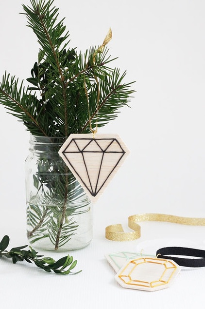 DIY Faceted Gemstone Ornaments