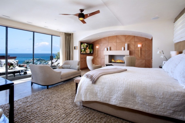 Contemporary Bedroom by Jeremy Harnish Designer Finishes