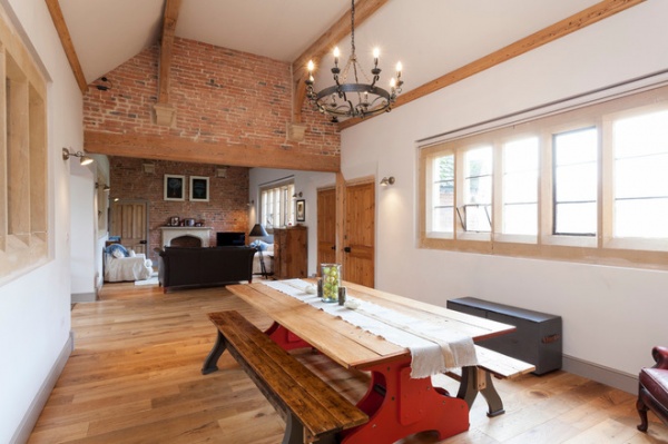 Farmhouse Dining Room by Chris Snook