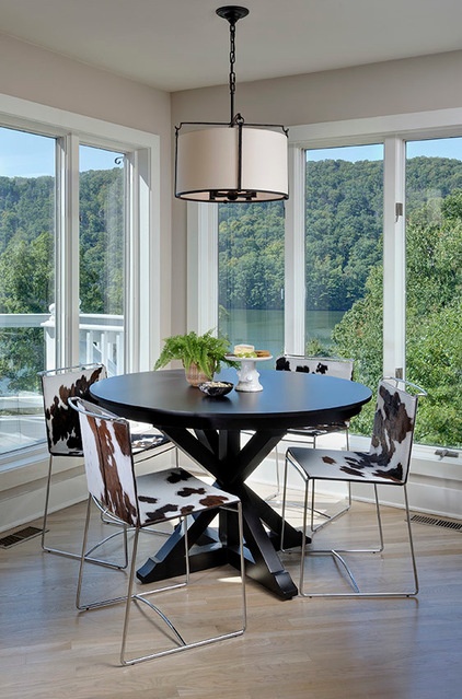 Contemporary Dining Room by Beth Rosenfield Design LLC