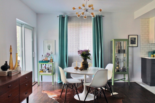 Midcentury Dining Room by Laura Garner