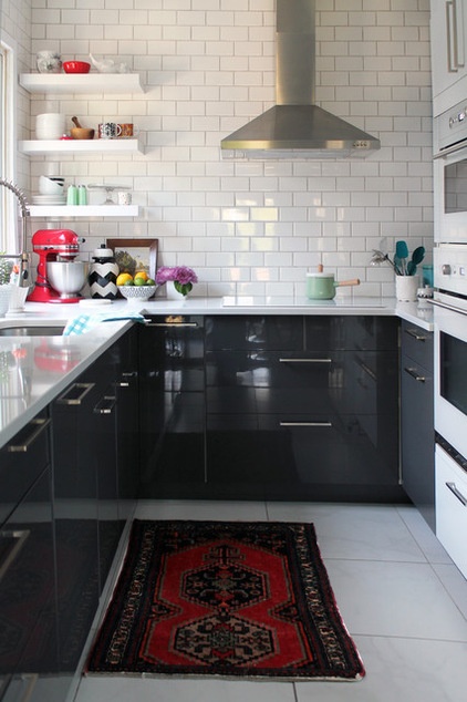 Midcentury Kitchen by Laura Garner