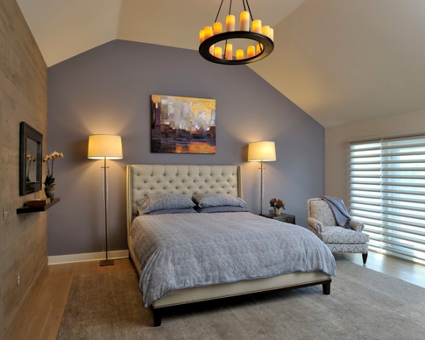 Transitional Bedroom by Beth Rosenfield Design LLC