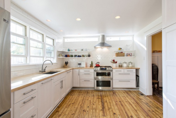 Traditional Kitchen by Rock Paper Hammer