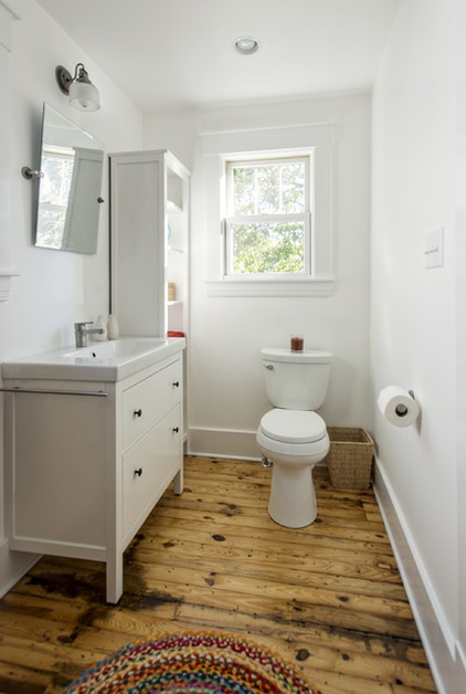 Traditional Bathroom by Rock Paper Hammer