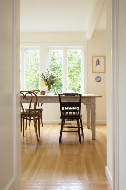 Eclectic Dining Room by Margot Hartford Photography