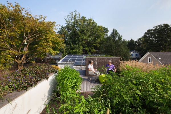 Contemporary Deck by Meditch Murphey Architects