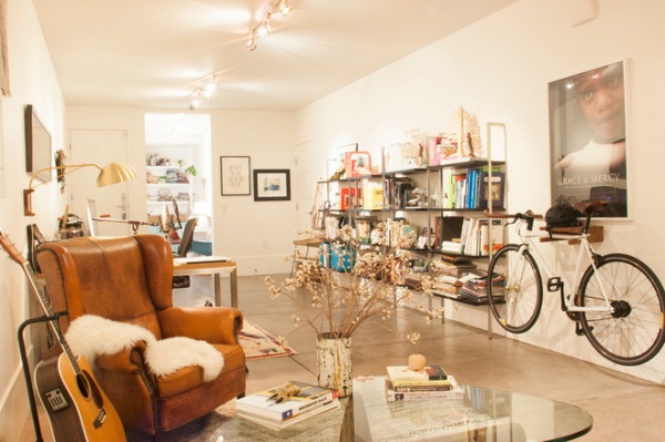 Eclectic Home Office by Le Michelle Nguyen