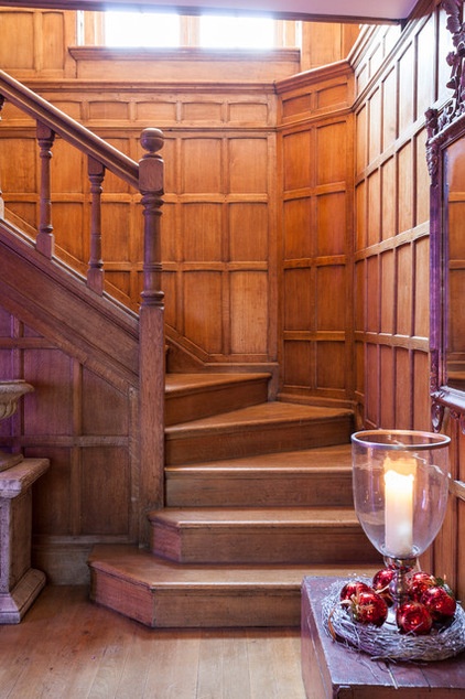 Traditional Staircase by Chris Snook