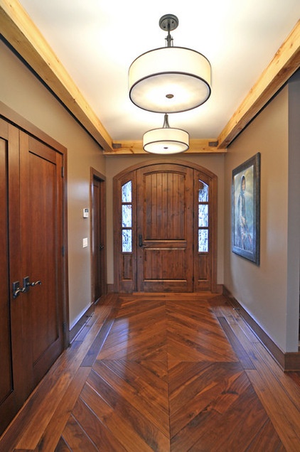 Traditional Entry by Bruce Johnson & Associates Interior Design