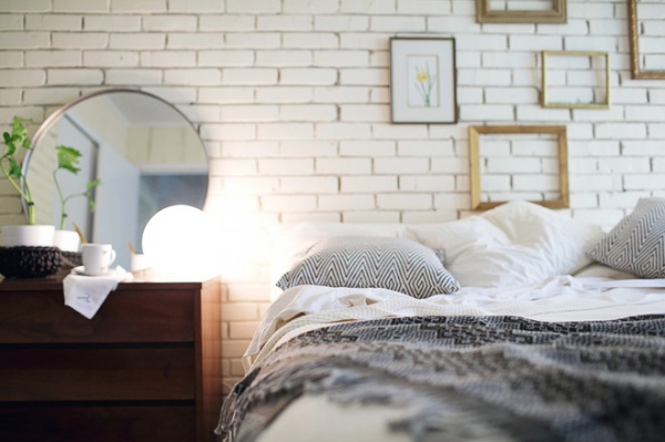 Midcentury Bedroom by christina loucks designs + styling