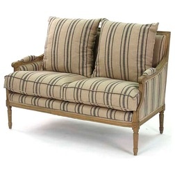 Transitional Love Seats by Bliss Home & Design