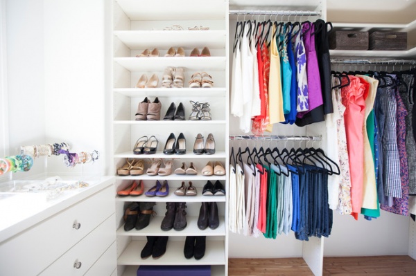 Contemporary Closet by Neat Method San Diego