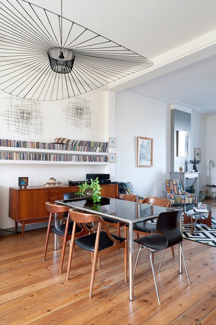 Midcentury Dining Room by Fusion D