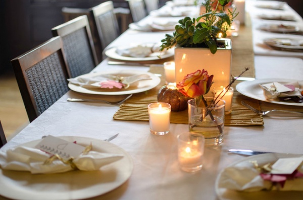 Traditional Dining Room by Alex Amend Photography