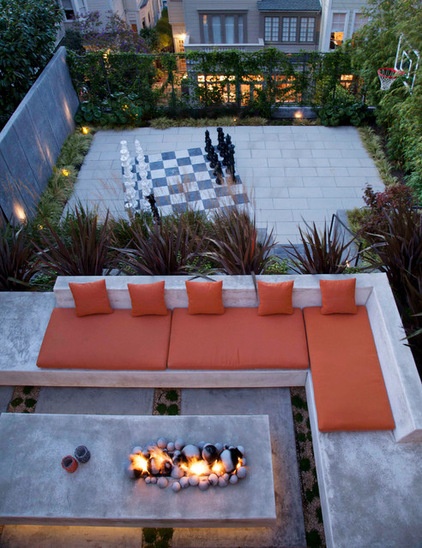 Modern Landscape by Shades Of Green Landscape Architecture