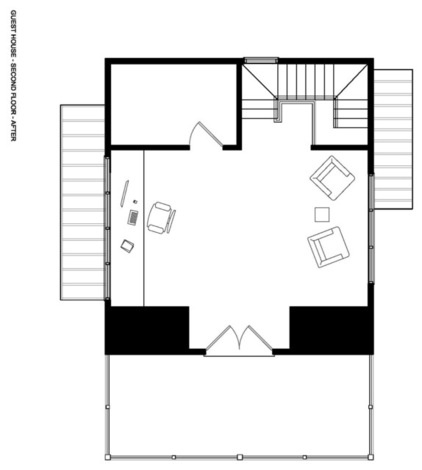 Traditional Floor Plan by SPACE Architects + Planners