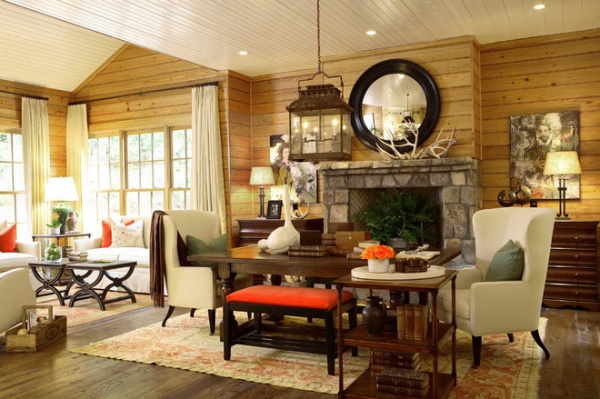 Traditional Dining Room by Robert Brown Interior Design