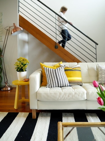 Eclectic Living Room by The Room Illuminated