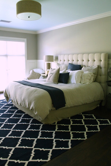 Transitional Bedroom by Mina Brinkey