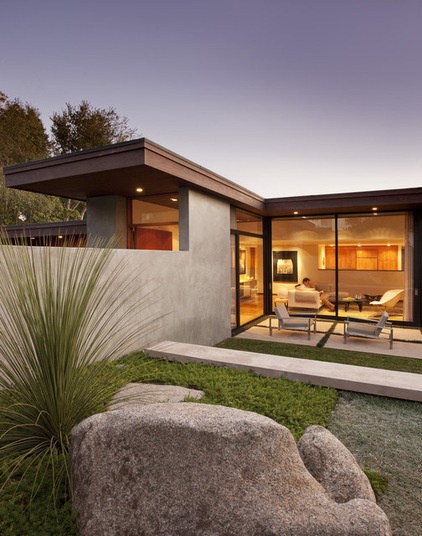 Modern Exterior by Allen Construction