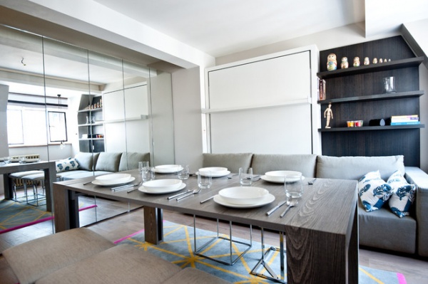 Contemporary Dining Room by Black and Milk Residential