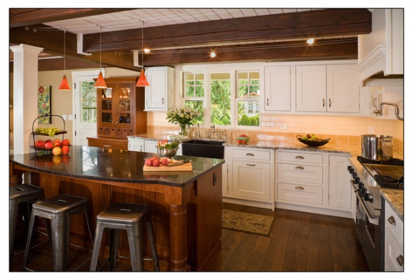 Traditional Kitchen by collaborative interiors