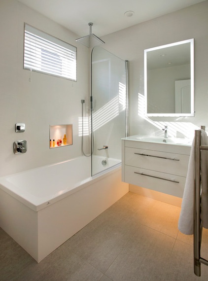 Contemporary Bathroom by Beatrice M. Fulford-Jones