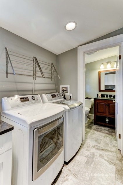 Craftsman Laundry Room by RI Kitchen & Bath