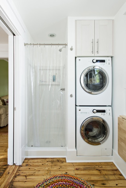 Traditional Laundry Room by Rock Paper Hammer