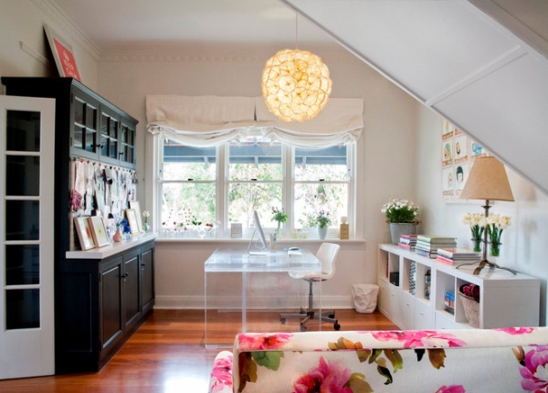 Eclectic Home Office by Kim Pearson Pty Ltd