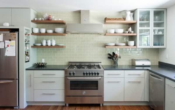 Contemporary Kitchen by Rick & Cindy Black Architects