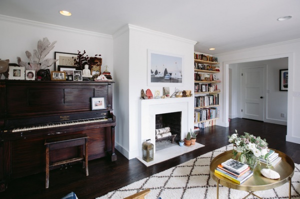 Midcentury Living Room by Crowell + Co. Interiors