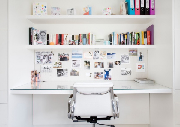 Contemporary Home Office by Juliette Byrne