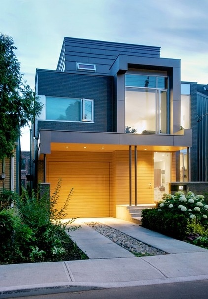 Contemporary Exterior by Andrew Snow Photography