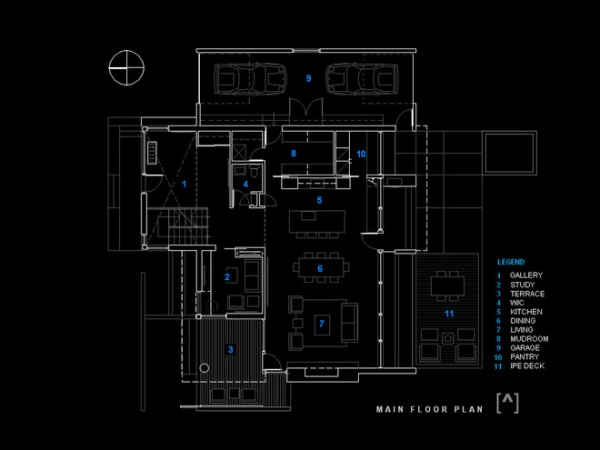 Modern Floor Plan by thirdstone inc. [^]