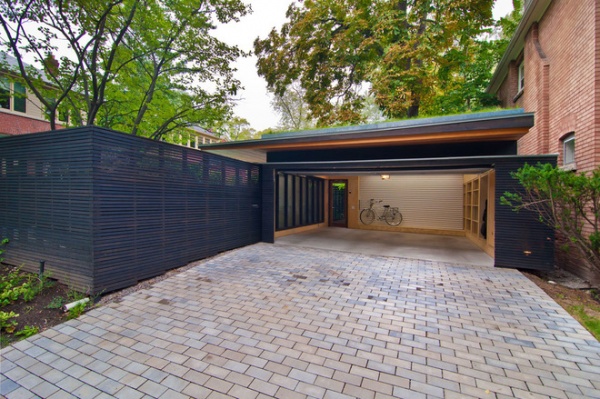 Modern Garage And Shed by Amantea Architects