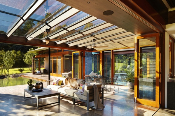 Asian Sunroom by Suzanne Hunt Architect