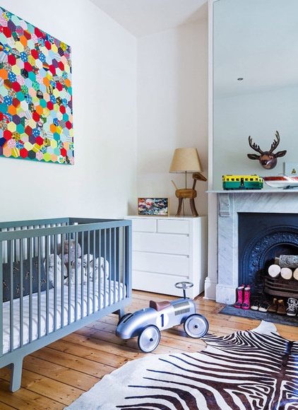 Eclectic Nursery by Stamp Interiors