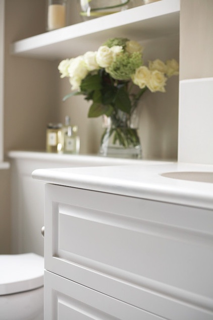 Traditional Bathroom by Laura Hammett Ltd