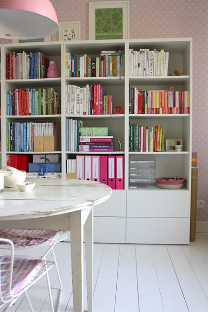 Eclectic Home Office by Holly Marder