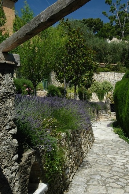 Mediterranean Landscape by Atelier Nelumbo Garden Design