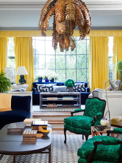 Eclectic Living Room by amanda nisbet