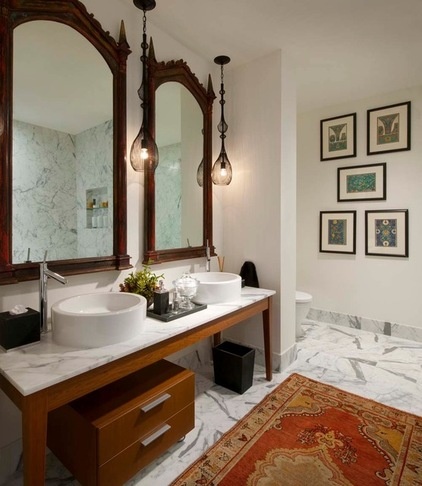 Eclectic Bathroom by Chambers Interiors & Associates, Inc.